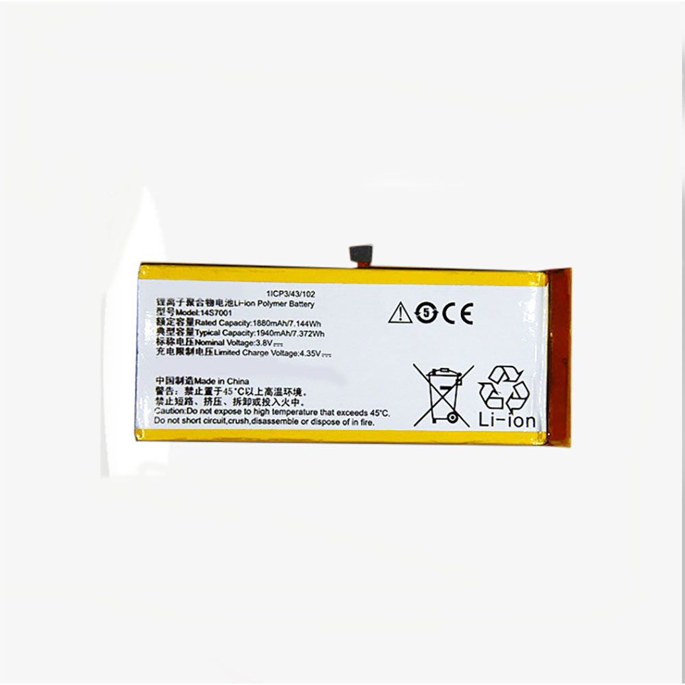 Batería para L12L4A02-4INR19/lenovo-14S7001